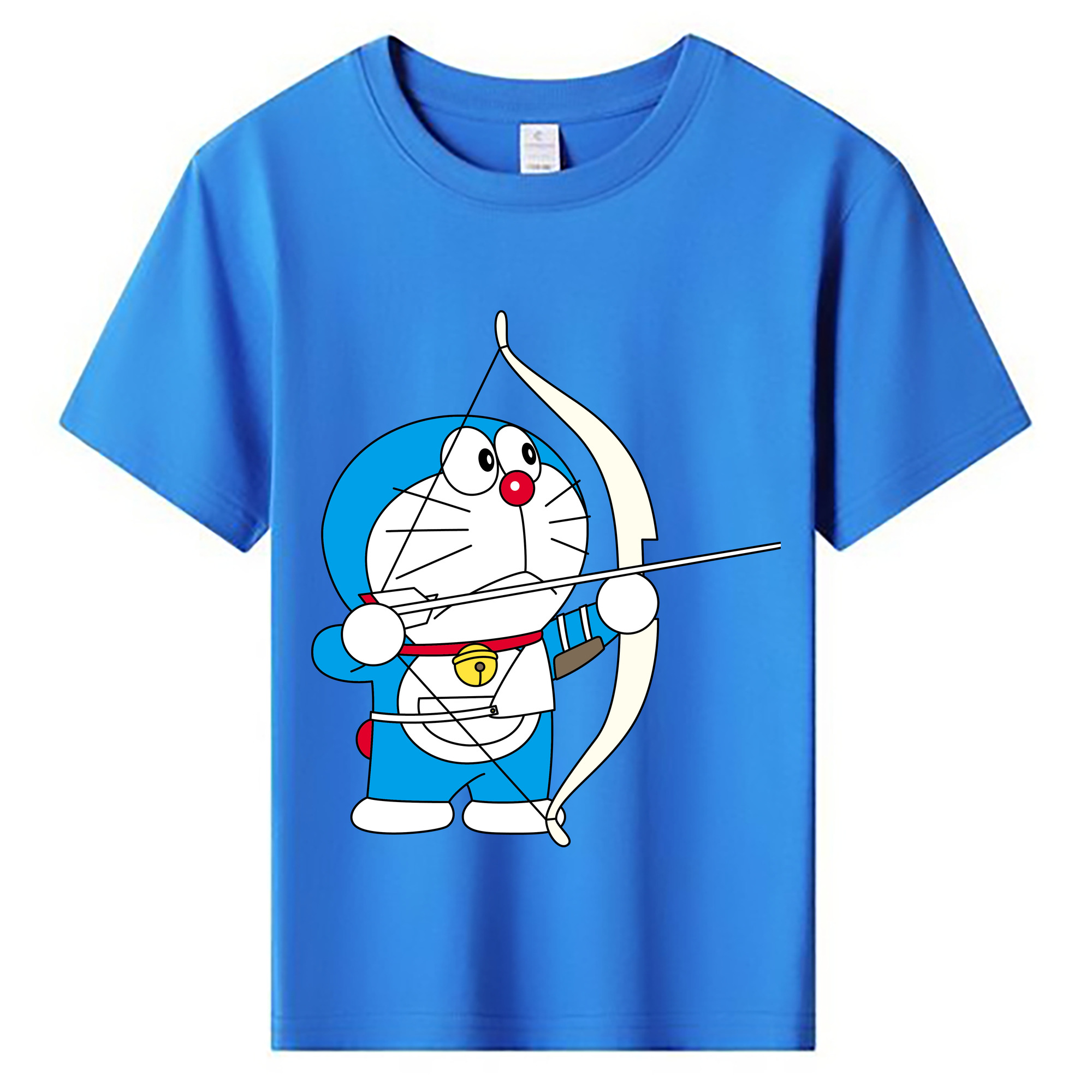 （画像用） ドラえもん Doraemon 綿100％キッズTシャツ（フロントプリント）
